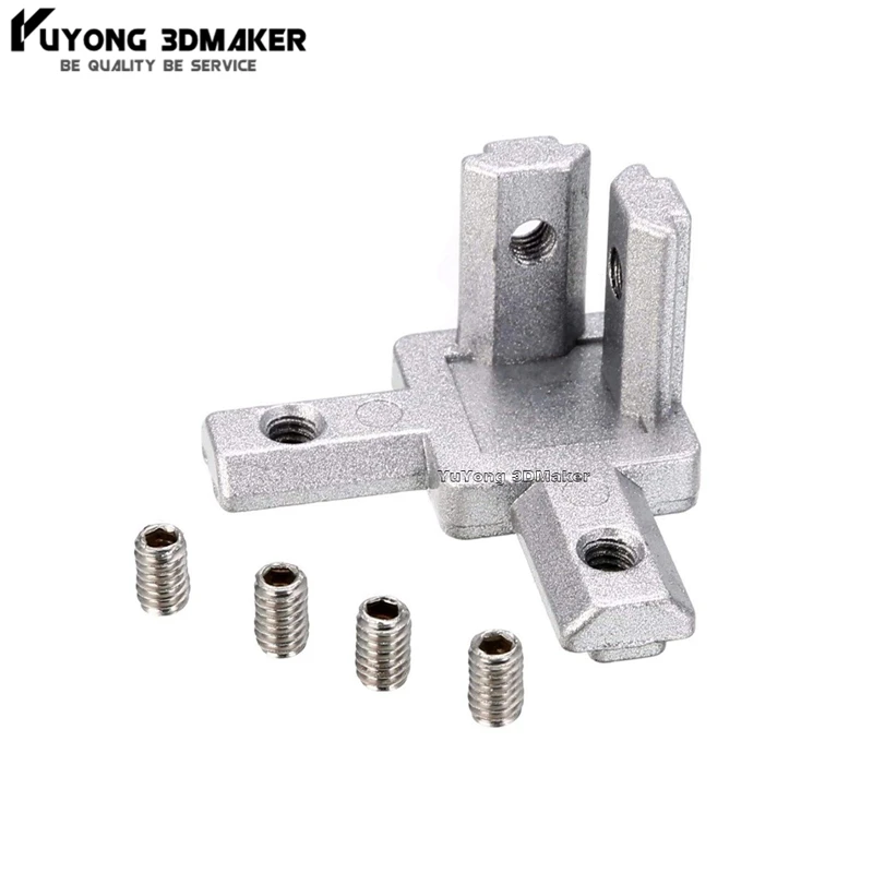 HOT sale L type 3-dimensional bracket 2020 Concealed 3-way corner connector EU standard Aluminum Profile parts For 3D Printer
HOT sale L type 3-dimensional bracket 2020 Concealed 3-way corner connector EU standard Aluminum Profile parts For 3D Printer