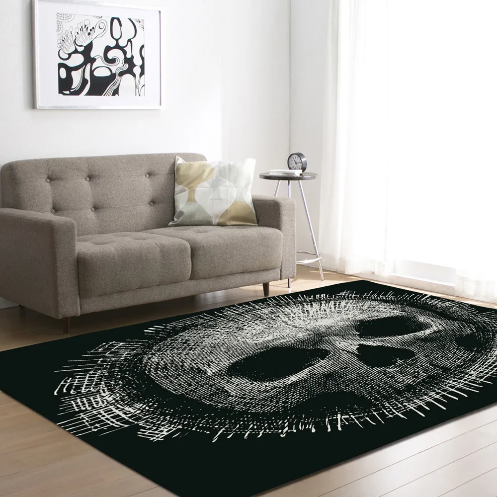 Horror Skull Pattern Print 3D Carpets for Living Room Bedroom Area Rugs Terror Halloween Party Decor Floor Mat Home Decor Carpet 
Horror Skull Pattern Print 3D Carpets for Living Room Bedroom Area Rugs Terror Halloween Party Decor Floor Mat Home Decor Carpet