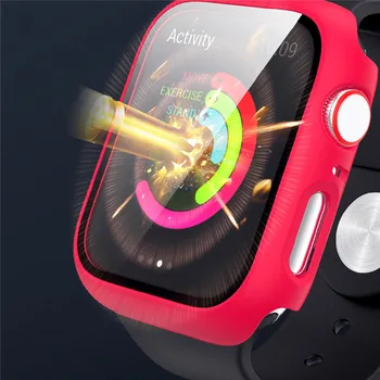 Protective Case with Tempered Film Screen Protector Matte Shell for Apple Watch 1/2/3 38MM 42MM Watch
Protective Case with Tempered Film Screen Protector Matte Shell for Apple Watch 1/2/3 38MM 42MM Watch