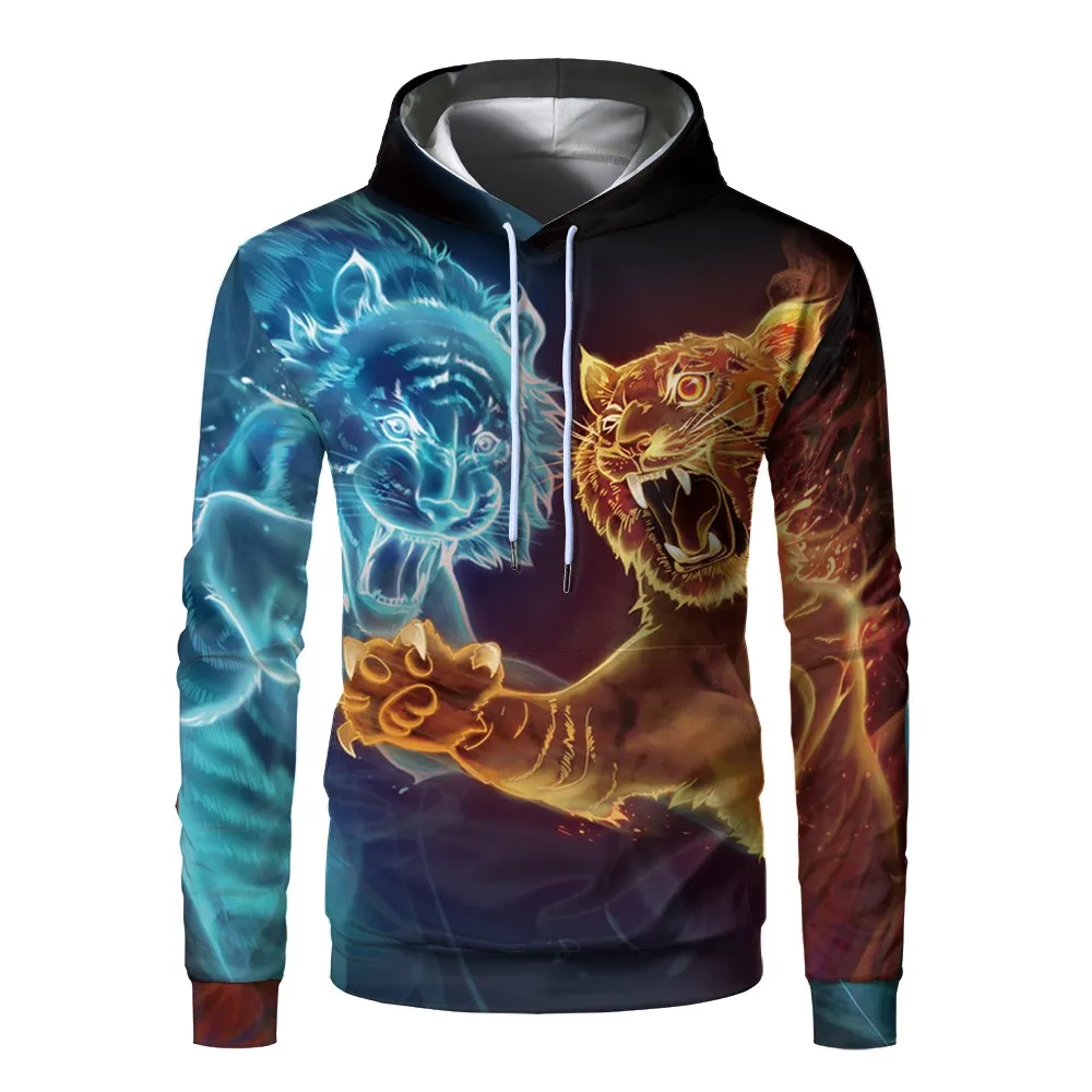 Animal 3d Printing, Men's Tiger, Lion, Series Hoodies, Autumn And Winter Fashion New Universal Hoodies, Custom Large Size
Animal 3d Printing, Men's Tiger, Lion, Series Hoodies, Autumn And Winter Fashion New Universal Hoodies, Custom Large Size