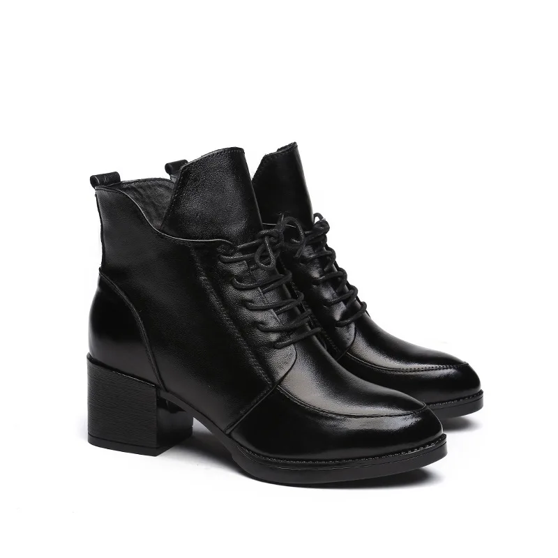 Autumn And Winter New Style the Girls' Middle School Chunky-Heel Boots Leather Short Boots Ankle Boots Europe And America Tube B
Autumn And Winter New Style the Girls' Middle School Chunky-Heel Boots Leather Short Boots Ankle Boots Europe And America Tube B
