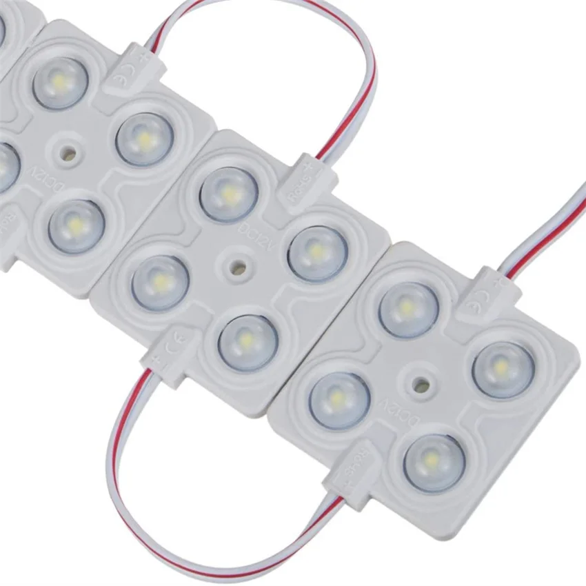 YANGMIN Free Shipping Injection Lens Led Module 4 LED 12V Waterproof IP65 For Sign Advertising Backlighting Light Box Cool White
YANGMIN Free Shipping Injection Lens Led Module 4 LED 12V Waterproof IP65 For Sign Advertising Backlighting Light Box Cool White