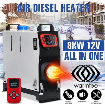 12V 8KW All-in-One Unit Diesel Air Heater LCD Display Switch Portable Car Heater For Truck Motorhome Caravan Van Boat Bus
12V 8KW All-in-One Unit Diesel Air Heater LCD Display Switch Portable Car Heater For Truck Motorhome Caravan Van Boat Bus