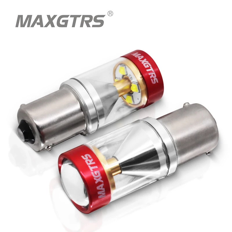 2x 1156 BA15S 30W CREE LED With Lens 360-Degree Shine Driving Lamp Bulb Auto Car Brake Back-Up Sourcing Light White/Red/Yellow
2x 1156 BA15S 30W CREE LED With Lens 360-Degree Shine Driving Lamp Bulb Auto Car Brake Back-Up Sourcing Light White/Red/Yellow