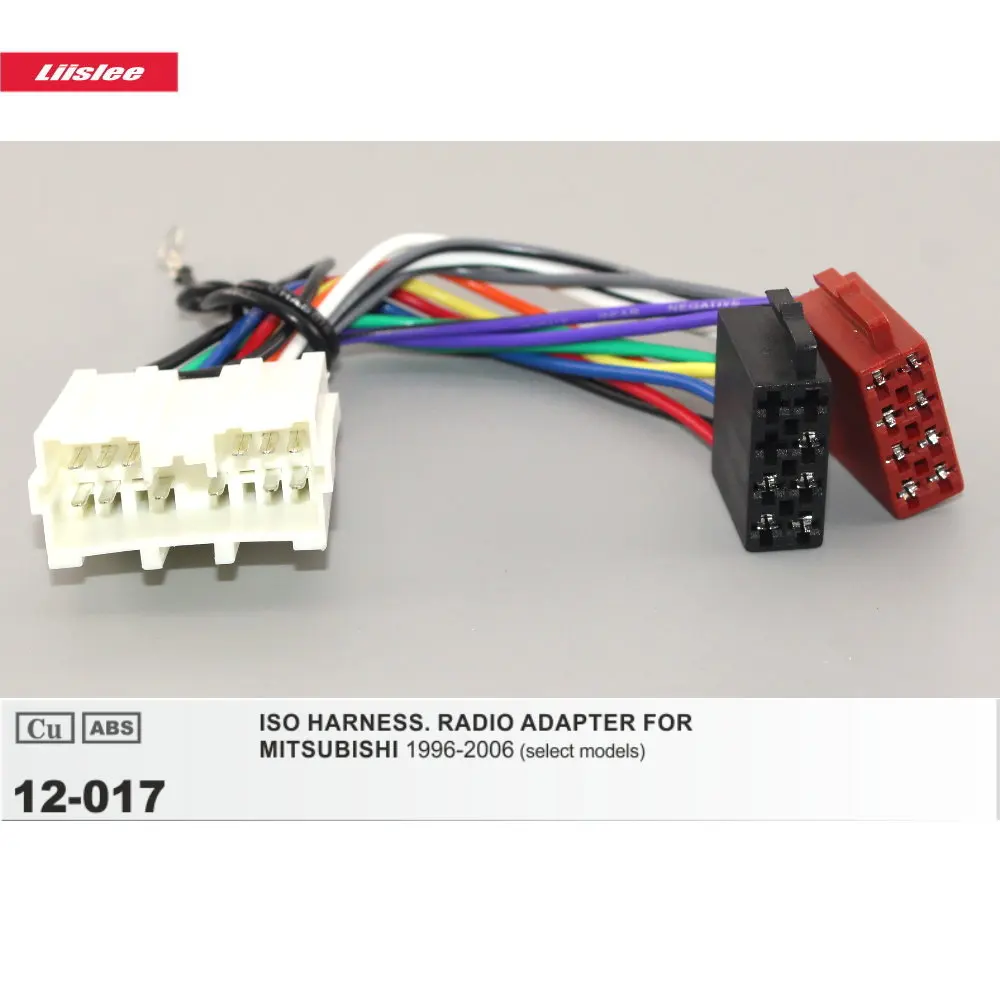 ISO Harness Radio Adapter For MITSUBISHI Cedia/Colt/Ek/Fuzion Car CD Player Male Wiring Cable Plugs into Factory Harness 14 Pins
ISO Harness Radio Adapter For MITSUBISHI Cedia/Colt/Ek/Fuzion Car CD Player Male Wiring Cable Plugs into Factory Harness 14 Pins
