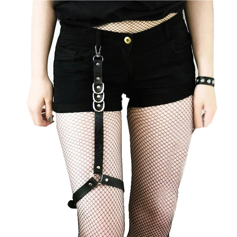 Leather Harness Thigh Straps Leg Garter Pastel Goth Sexy Wedding Stocking Bondage for Women Outerwear Straps Lingerie Belts
Leather Harness Thigh Straps Leg Garter Pastel Goth Sexy Wedding Stocking Bondage for Women Outerwear Straps Lingerie Belts