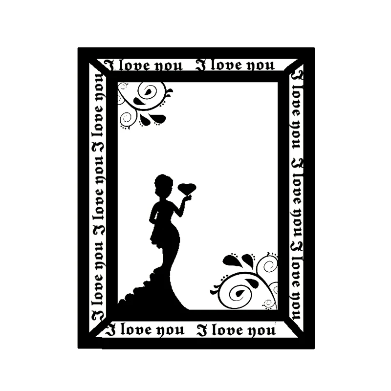 DiyArts Lady Frame Metal Cutting Dies Rectangle Background for Card Making Scrapbooking Dies Embossing Cuts Stencil Craft 2019
DiyArts Lady Frame Metal Cutting Dies Rectangle Background for Card Making Scrapbooking Dies Embossing Cuts Stencil Craft 2019
