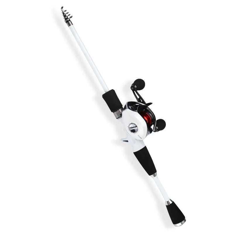 Hot Selling Carbon Fiber Lure Fishing Rod with Low-Profile Reel Telescopic Sea Lake Fishing Pole Set
Hot Selling Carbon Fiber Lure Fishing Rod with Low-Profile Reel Telescopic Sea Lake Fishing Pole Set
