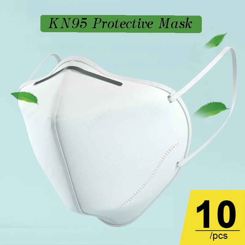10 Pcs KN95 Face Masks Dust Respirator KN95 Earloops Mouth Masks Adaptable Disposable Polygel Pollution Breathable N95 Mask
10 Pcs KN95 Face Masks Dust Respirator KN95 Earloops Mouth Masks Adaptable Disposable Polygel Pollution Breathable N95 Mask