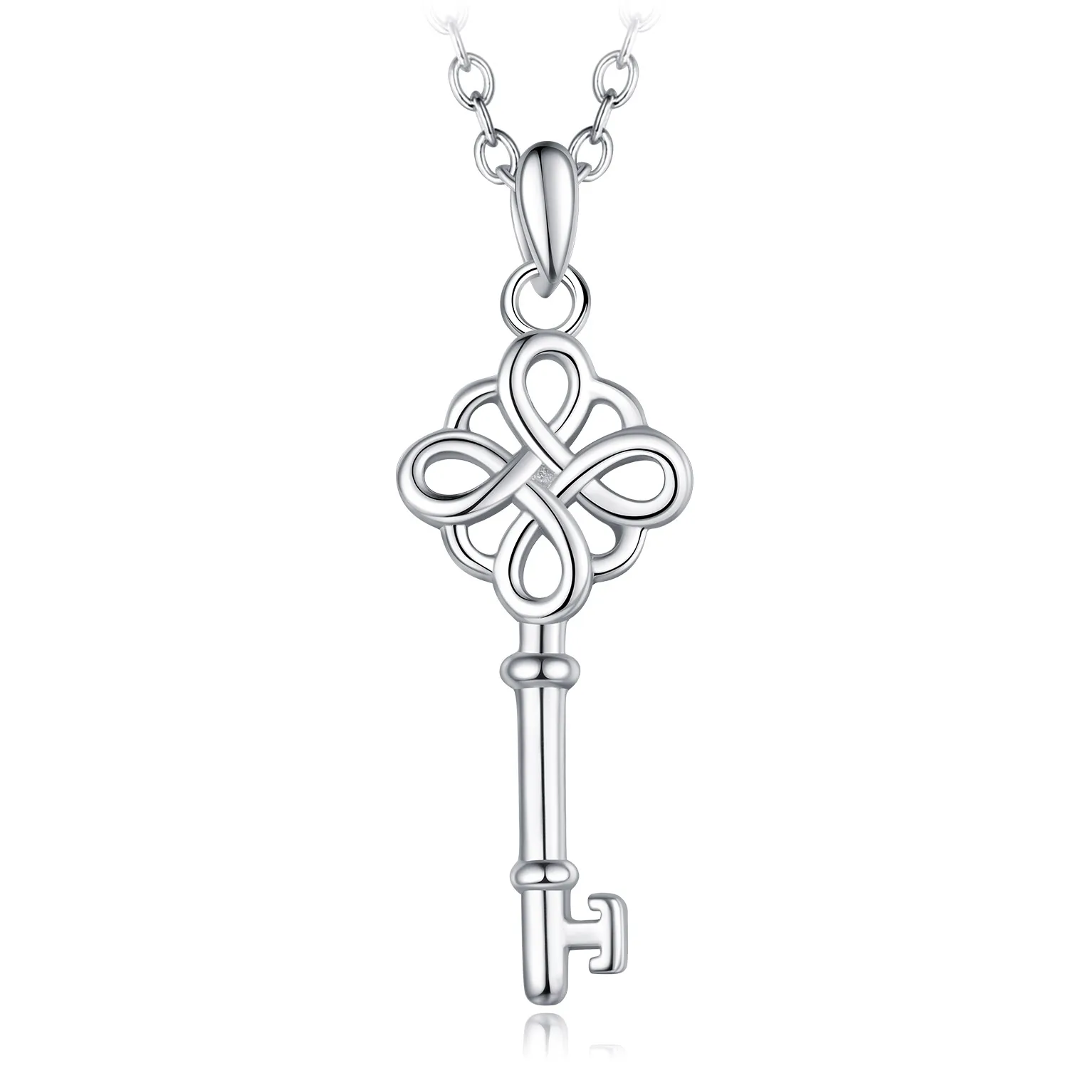 925 Sterling Silver Key Pendant Necklaces For Women Chain Necklace Choker Fashion Jewelry joyas de plata 925 collier femme 2019 
925 Sterling Silver Key Pendant Necklaces For Women Chain Necklace Choker Fashion Jewelry joyas de plata 925 collier femme 2019