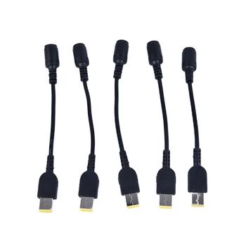 1pc Round Jack to Square Plug Adapter Charger Power Converter For Lenovo Thinkpad length 15cm
1pc Round Jack to Square Plug Adapter Charger Power Converter For Lenovo Thinkpad length 15cm
