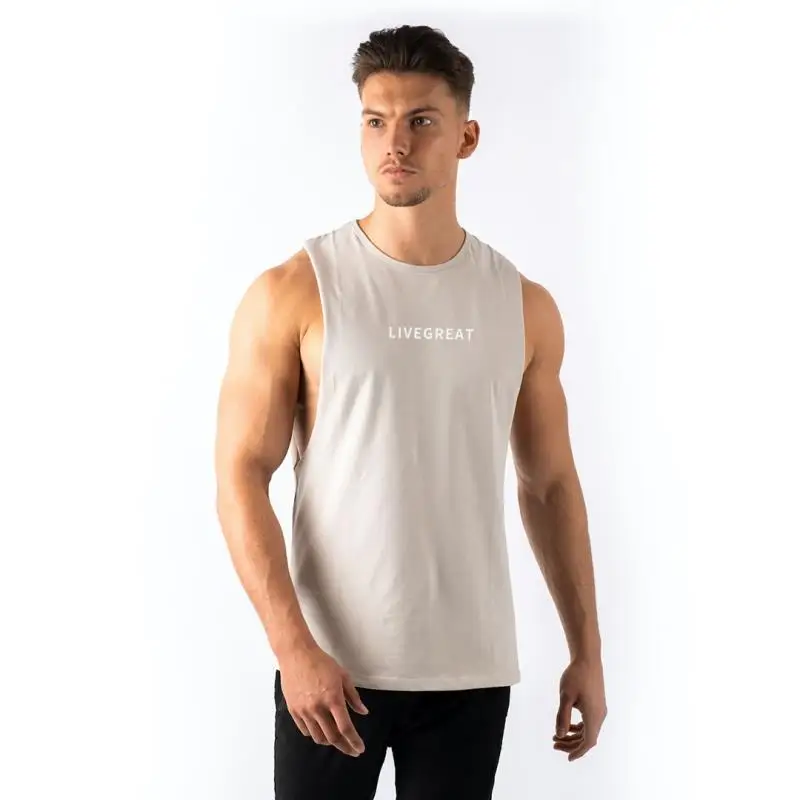 Mens Sleeveless Tank Tops Summer Print VQ Cotton Male Tank Tops Gyms Clothing Bodybuilding Undershirt Fitness Tank Tops
Mens Sleeveless Tank Tops Summer Print VQ Cotton Male Tank Tops Gyms Clothing Bodybuilding Undershirt Fitness Tank Tops