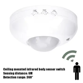 Motion Sensor Light Switch 360 Degree Infrared Detector Ceiling Control Home PIR PIR Motion Sensor Adjustable Office
Motion Sensor Light Switch 360 Degree Infrared Detector Ceiling Control Home PIR PIR Motion Sensor Adjustable Office