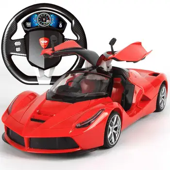 RCtown Rechargeable Remote Control Car One Key to Open the Door Opening Simulation Steering Wheel Drift Model Toy for Kids X0704
RCtown Rechargeable Remote Control Car One Key to Open the Door Opening Simulation Steering Wheel Drift Model Toy for Kids X0704