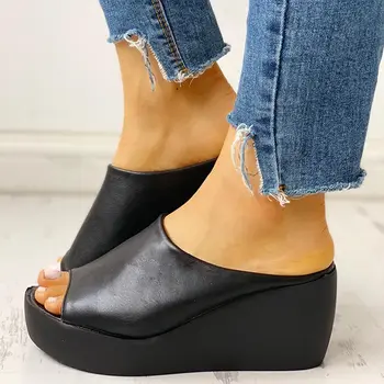 Doratasia Woman New Platform Wedges Heels Leisure Casual Comfortable Black White Summer Sandal Slippers
Doratasia Woman New Platform Wedges Heels Leisure Casual Comfortable Black White Summer Sandal Slippers
