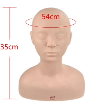 New Arrival!!High Quality Female Cosmetology Massage Mannequin Training Heads Makeup Mannequin Head Practice Manikin Head Bust 
New Arrival!!High Quality Female Cosmetology Massage Mannequin Training Heads Makeup Mannequin Head Practice Manikin Head Bust