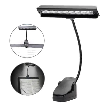 9 LEDs Table Light Clamp Clip On LED Reading Light Flexible Bedside Lamp Portable Battery Rechargeable Book Table Desk Lights
9 LEDs Table Light Clamp Clip On LED Reading Light Flexible Bedside Lamp Portable Battery Rechargeable Book Table Desk Lights