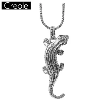 Link Chain Pendant Necklace Salamander Pave Gift For Men Women, Europe Style 925 Sterling Silver Fashion Punk Skeleton Jewelry
Link Chain Pendant Necklace Salamander Pave Gift For Men Women, Europe Style 925 Sterling Silver Fashion Punk Skeleton Jewelry