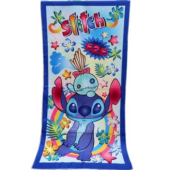 Cute Disney Lilo & Stitch Bath Towel Cartoon Microfibre Home Baby Bath Beach Towel Polyester Children Swimming Towel 70X140cm
Cute Disney Lilo & Stitch Bath Towel Cartoon Microfibre Home Baby Bath Beach Towel Polyester Children Swimming Towel 70X140cm