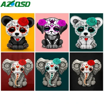 AZQSD Diamond Painting Elephant Diamond Embroidery Cartoon Picture Of Rhinestones Handmade Home Decor Gift Needlework 
AZQSD Diamond Painting Elephant Diamond Embroidery Cartoon Picture Of Rhinestones Handmade Home Decor Gift Needlework