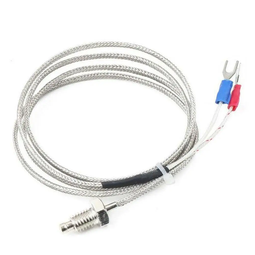 1/2/3m K-Type Thermocouple 6mm Thread Sensor Control Temperature Controller 0-600 Degree Sensor Probe Temperature Instrument
1/2/3m K-Type Thermocouple 6mm Thread Sensor Control Temperature Controller 0-600 Degree Sensor Probe Temperature Instrument