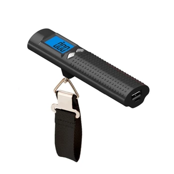 Portable Electronic Scale 50KG/10G Digital Luggage Scale Emergency Charging with LED Lights Airport Scales
Portable Electronic Scale 50KG/10G Digital Luggage Scale Emergency Charging with LED Lights Airport Scales