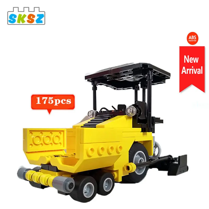 Paver Machine Paving Asphalt Highway Construction Truck Model MOC Building Blocks Engineering Vehicle DIY Bricks Kid Toys Gifts
Paver Machine Paving Asphalt Highway Construction Truck Model MOC Building Blocks Engineering Vehicle DIY Bricks Kid Toys Gifts