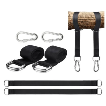 New Webbing Straps Tree Swing Hanging Straps Hammock Rope Lock Tie Safe Ropes Outdoor Swing Hammock Straps With Carabiners
New Webbing Straps Tree Swing Hanging Straps Hammock Rope Lock Tie Safe Ropes Outdoor Swing Hammock Straps With Carabiners