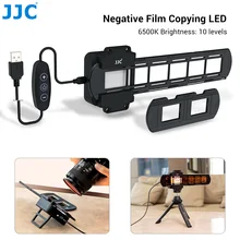 JJC Film Negatives LED Light Set for Negative Film Copying Restoration for 35mm Film Strips&Slides Led Lamp Fill Light Accessory JJC Film Negatives LED Light Set for Negative Film Copying Restoration for 35mm Film Strips&Slides Led Lamp Fill Light Accessory