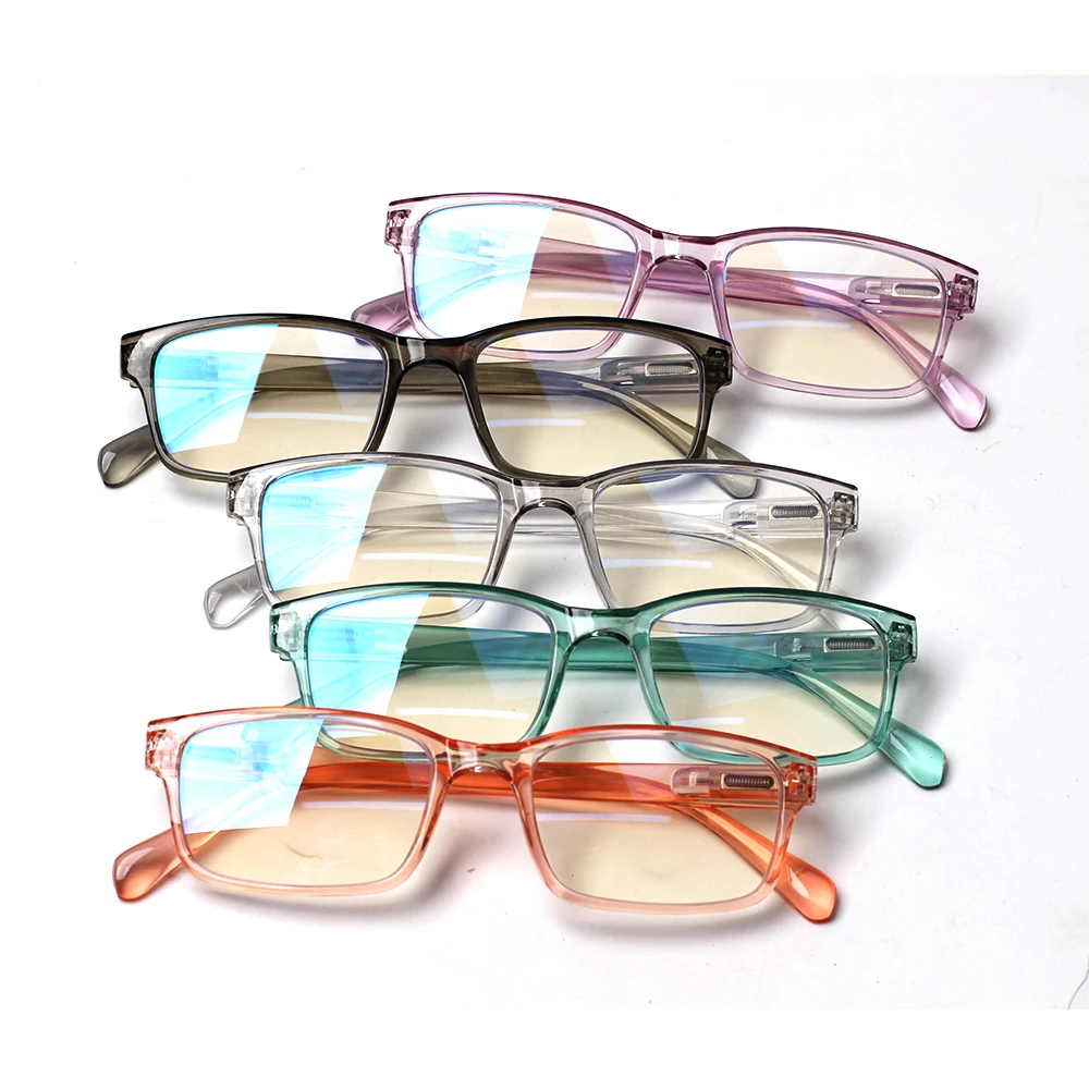 CLASAGA 4 Pack Blue Light Blocking Reading Glasses Men Women with Spring Hinge Anti UV Computer Goggle Eyeglasses Diopter 0-400
CLASAGA 4 Pack Blue Light Blocking Reading Glasses Men Women with Spring Hinge Anti UV Computer Goggle Eyeglasses Diopter 0-400