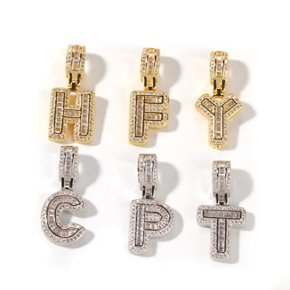 De Bling Koning Iced Kubieke Zirkoon Kleine Baguette Beginletters Hanger Ketting Woorden Met 3 Mm Rope Chain Sieraden
De Bling Koning Iced Kubieke Zirkoon Kleine Baguette Beginletters Hanger Ketting Woorden Met 3 Mm Rope Chain Sieraden