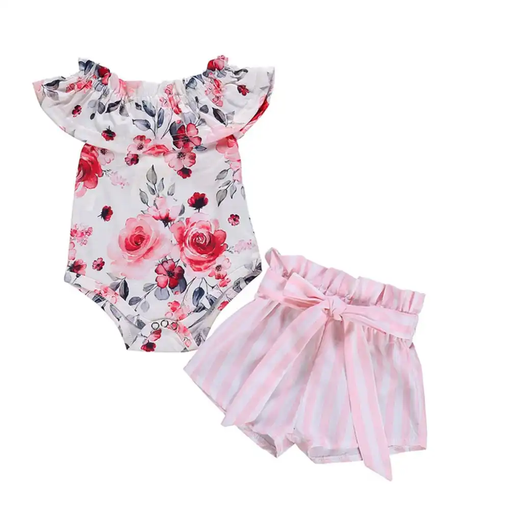 girl newborn infant baby girls clothing set romper baby bodysuit