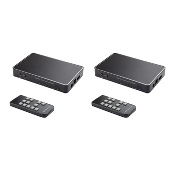 4Kx2K 6X1 HDMI Switch with Optical Spdif Toslink ARC Stereo o for PS4/ /Blu-Ray DVD/Roku TV
4Kx2K 6X1 HDMI Switch with Optical Spdif Toslink ARC Stereo o for PS4/ /Blu-Ray DVD/Roku TV