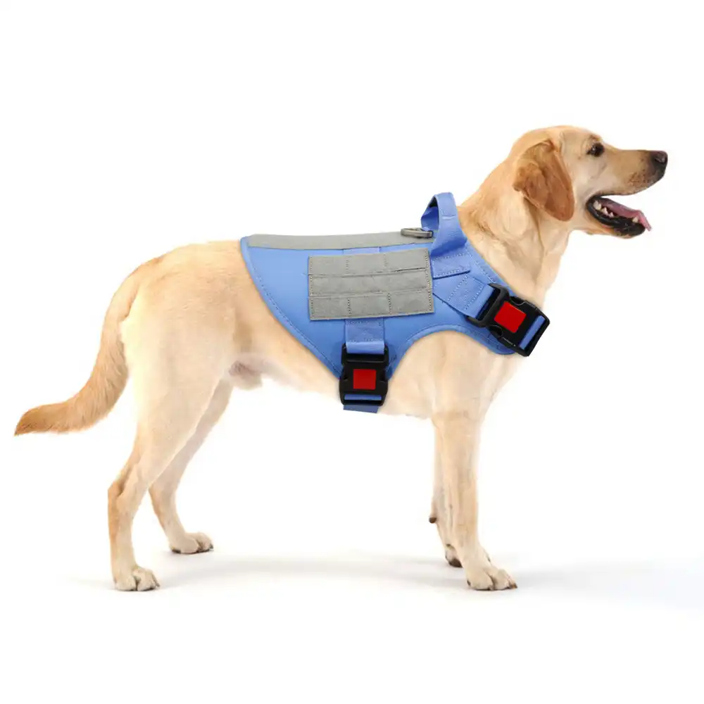 no-pull nylon dog harness collar for medium large dogs pitbull