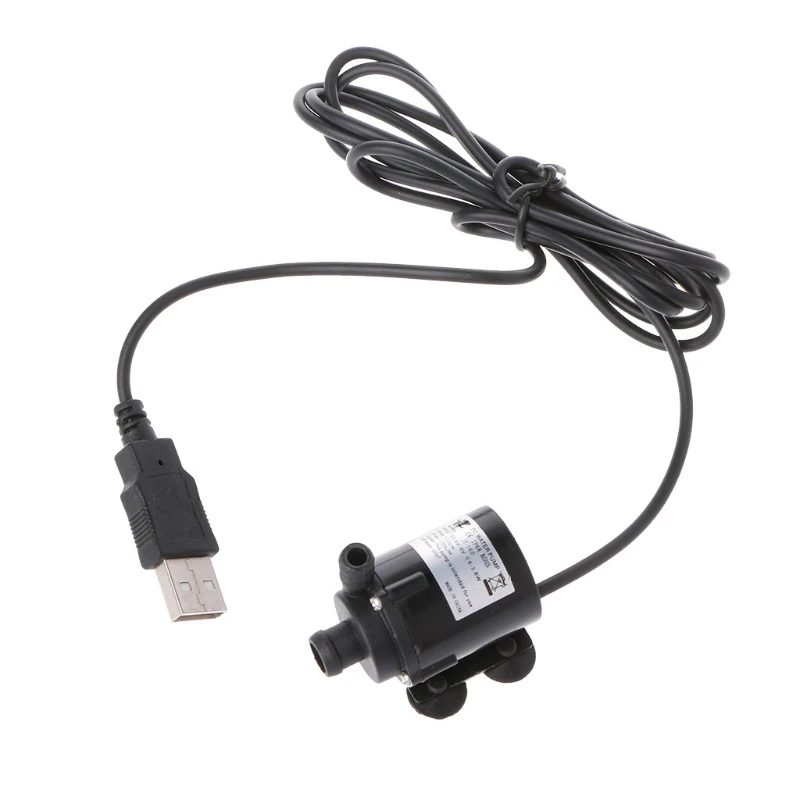 Mini USB DC5V Brushless Submersible Motor Water Pump For PC Water Cooling System R2JB
Mini USB DC5V Brushless Submersible Motor Water Pump For PC Water Cooling System R2JB