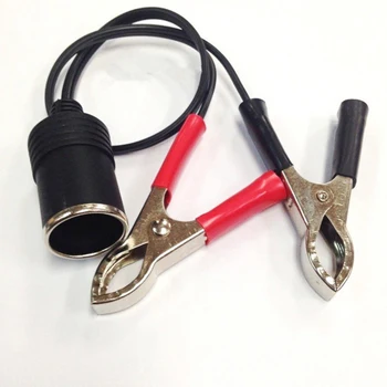 12V Camping Fuse Holder Car Battery Terminal Clip-On Cigarette Lighter Power Socket Adaptor Female Socket Plug Connector Adapter
12V Camping Fuse Holder Car Battery Terminal Clip-On Cigarette Lighter Power Socket Adaptor Female Socket Plug Connector Adapter