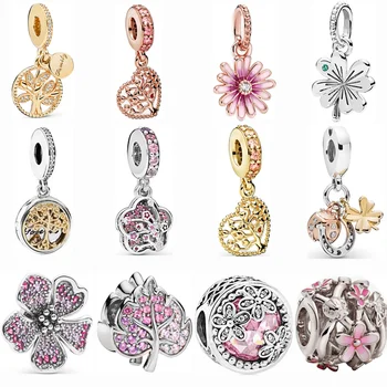 2020Silver Color Shine Exquisite Beads Pendant Multi-color Flowers And Leaves Fit Pandora Bracelet Charms Bead DIY Women Jewelry
2020Silver Color Shine Exquisite Beads Pendant Multi-color Flowers And Leaves Fit Pandora Bracelet Charms Bead DIY Women Jewelry