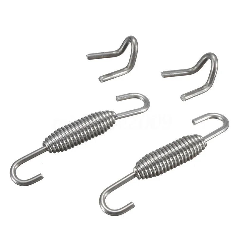 2pcs 85mm Motorcycle Exhaust Springs Motorbike Connect Link Pipe Exhaust Mounting Spring Hooks Moto Accessories
2pcs 85mm Motorcycle Exhaust Springs Motorbike Connect Link Pipe Exhaust Mounting Spring Hooks Moto Accessories