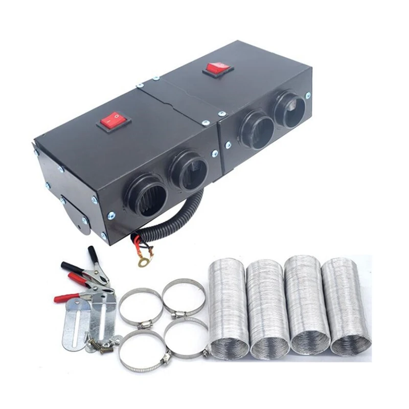12V/24V 600W Car Heater Electric Car Heaters Windshield For Auto 4 Holes Fan Deicing Defrost And Defog Car Heater Winter Heating
12V/24V 600W Car Heater Electric Car Heaters Windshield For Auto 4 Holes Fan Deicing Defrost And Defog Car Heater Winter Heating