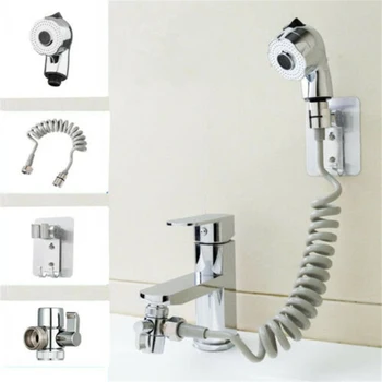 Bathroom Faucet Sprayer Sprinkler+Base+Hose+Valve Set For Hand Basin Sink bathroom accessories Shower Faucet Filtered Faucet
Bathroom Faucet Sprayer Sprinkler+Base+Hose+Valve Set For Hand Basin Sink bathroom accessories Shower Faucet Filtered Faucet