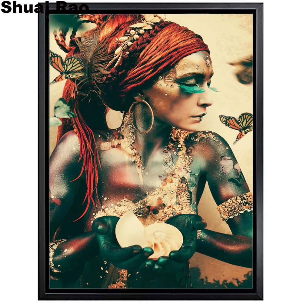 DIY round square diamond embroidery African Portrait pattern cross stitch kits 5d diamond painting Woman Butterfly rhinestone,
DIY round square diamond embroidery African Portrait pattern cross stitch kits 5d diamond painting Woman Butterfly rhinestone,