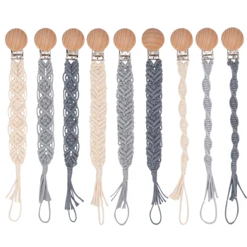 Vintage Simple Crochet Pacifier Clip Baby Cotton Tassel Pacifier Chain for Newborn Teething Soother Chew Dummy Clips hand made
Vintage Simple Crochet Pacifier Clip Baby Cotton Tassel Pacifier Chain for Newborn Teething Soother Chew Dummy Clips hand made