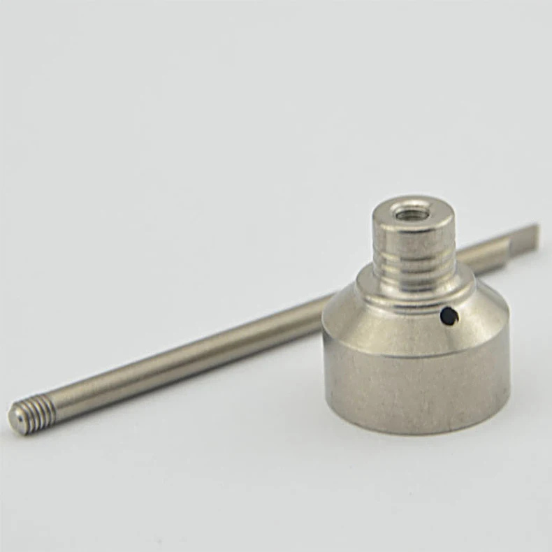 18mm Titanium Nail GR 2 Carb Cap with One Hole 89mm Dabber Titanium Nail Nail for Glass Bong Water Pipe SNO88
18mm Titanium Nail GR 2 Carb Cap with One Hole 89mm Dabber Titanium Nail Nail for Glass Bong Water Pipe SNO88