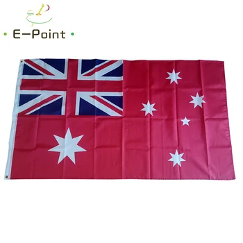 

Australian Ensign Flag Red Australia Naval 2ft*3ft (60*90cm) 3ft*5ft (90*150cm) Size Christmas Decorations for Home Flag Banner