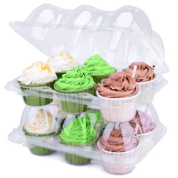 15pcs Clear Cupcake Boxes Cupcake Containers Plastic Disposable Cupcake Boxes Carrier Containers 3.5'high Holds 6 Cupcakes
15pcs Clear Cupcake Boxes Cupcake Containers Plastic Disposable Cupcake Boxes Carrier Containers 3.5'high Holds 6 Cupcakes