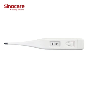 

Sinocare Thermometer for Fever, Digital Basal Body Thermometer Oral, Armpit or Rectal Temperature Electronic LCD Display