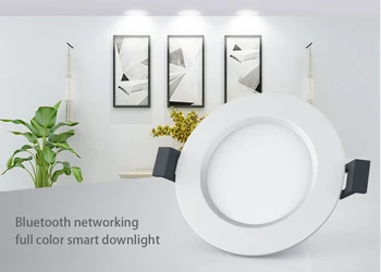 1/2/3/4pcs Dimmable 5W LED RGB Ceiling Round Downlight Led Downlight Bluetooth APP Control Smart Light US Plug Smart Home
1/2/3/4pcs Dimmable 5W LED RGB Ceiling Round Downlight Led Downlight Bluetooth APP Control Smart Light US Plug Smart Home
