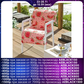 Pillow for an outdoor chair "Ethel" Watermelons, 50 × 100 + 2 cm, reps with VMGO impregnation, 100% cotton
Pillow for an outdoor chair "Ethel" Watermelons, 50 × 100 + 2 cm, reps with VMGO impregnation, 100% cotton