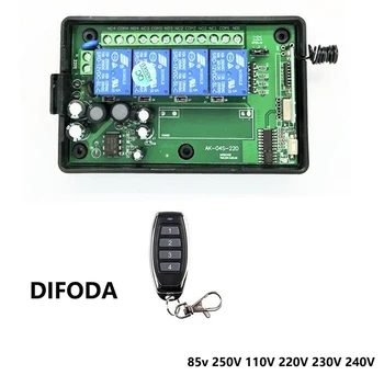 433mhz AC 85v 250V 110V 220V 230V 240V 4CH RF Wireless Remote Control Relay Switch Receiver Security System Garage Doors Lamps
433mhz AC 85v 250V 110V 220V 230V 240V 4CH RF Wireless Remote Control Relay Switch Receiver Security System Garage Doors Lamps