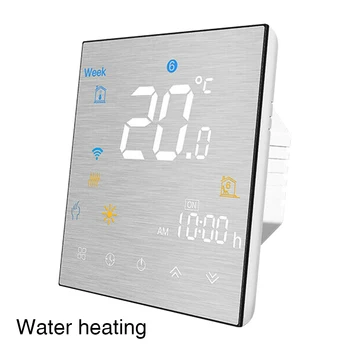 NTC Sensor Voice Control LCD Display Programmable Thermostat Household Smart App Touch Buttons Floor Heating For Alexa Google
NTC Sensor Voice Control LCD Display Programmable Thermostat Household Smart App Touch Buttons Floor Heating For Alexa Google